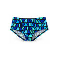 AQUA MOSAIC GEOMETRIC SWIM BRIEF
