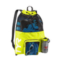 BIG MESH BACK PACK FLUORESCENT YELLOW PUERTO RICO Y EL CARIBE