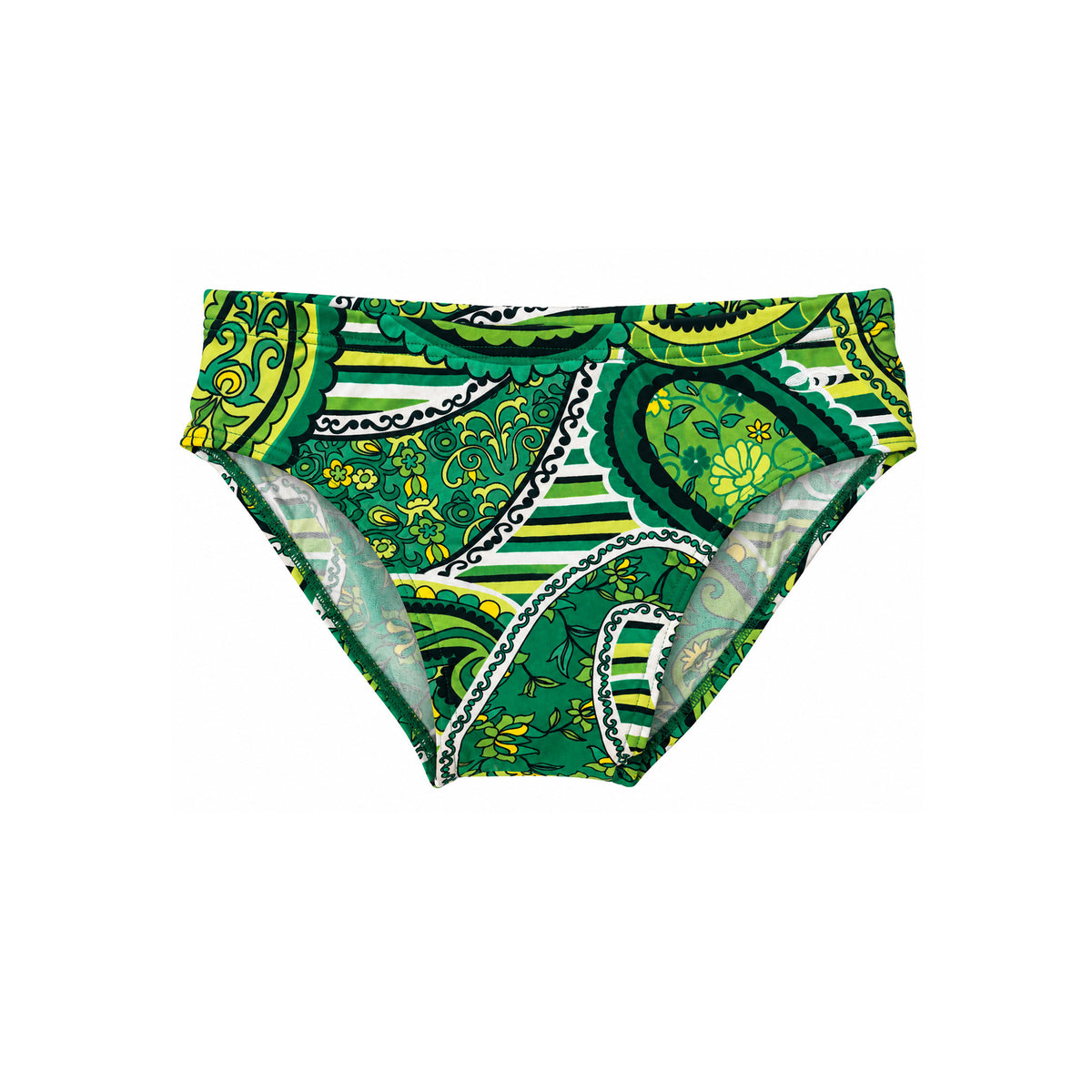 Blueseventy Green Tropics Swim Brief _ Green_Yellow Puerto Rico y el Caribe