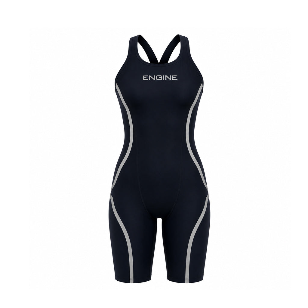 ENGINEWOMEN_SFINA-APPROVEDRACINGKNEESUIT_BLACK_SILVER PUERTO RICO Y EL CARIBE