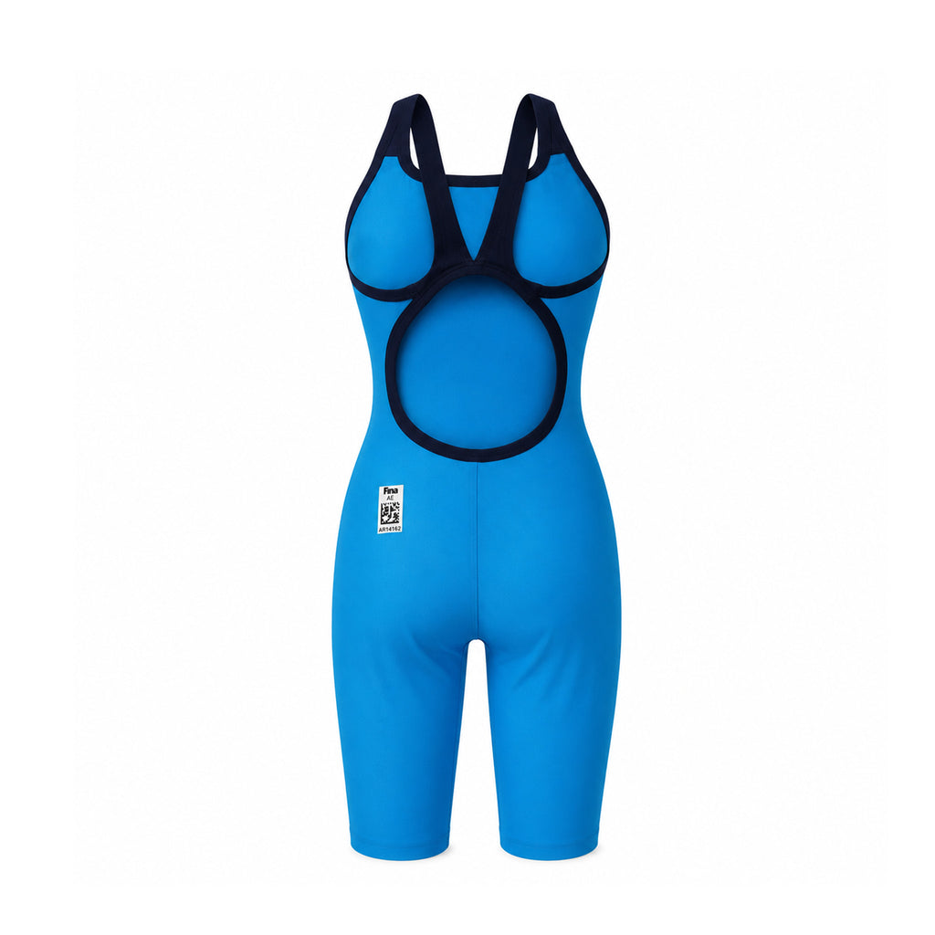 ENGINE_WOMEN_S_FINA-APPROVED_RACING_KNEESUIT_BACK_BLUE PUERTO RICO Y EL CARIBE