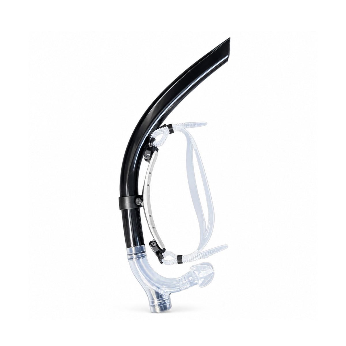 FRONT - MOUNT SWIMMING SNORKEL- BLACK PUERTO RICO Y EL CARIBE
