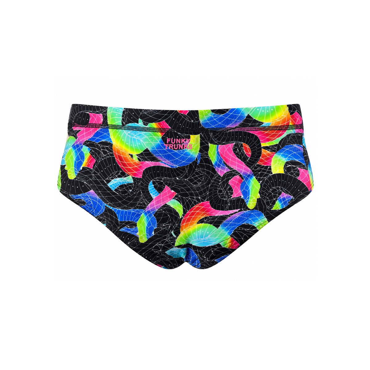 Neon Vibes Swim Trunks BACK PUERTO RICO Y EL CARIBE