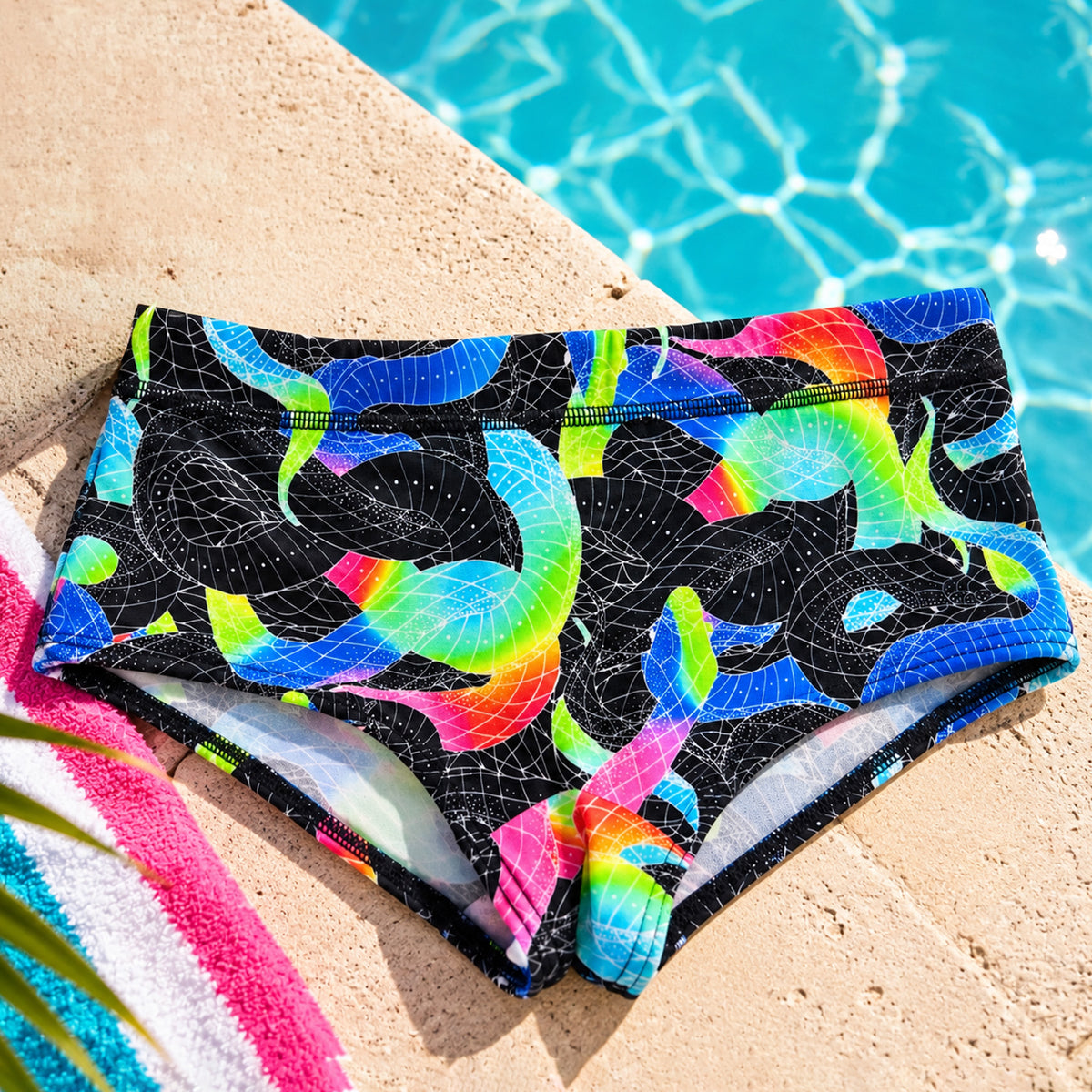 Neon Vibes Swim Trunks LIFESTYLE PUERTO RICO Y EL CARIBE
