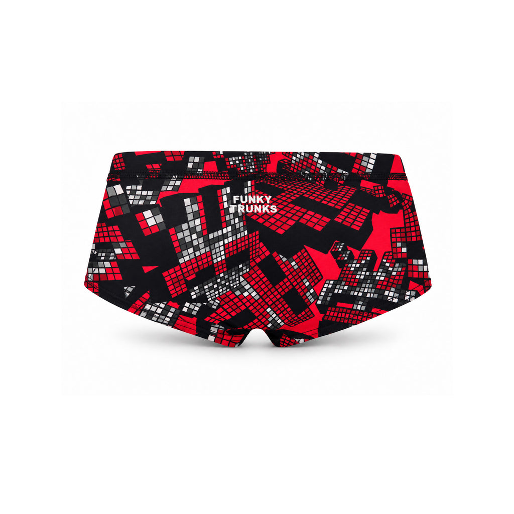 RED PIXEL SWIM BRIEF BACK PUERTO RICO Y EL CARIBE