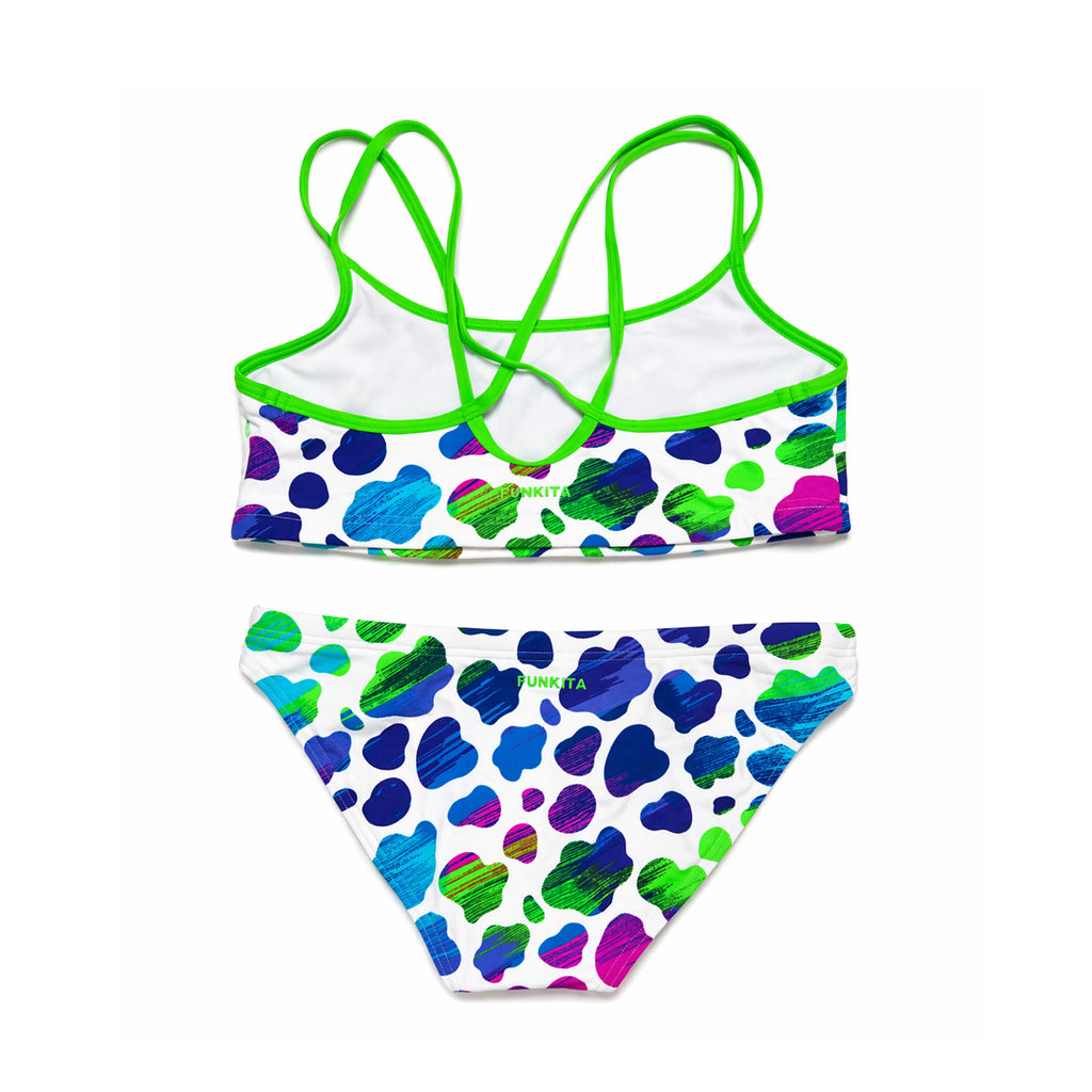 FUNKITA TWO PIECE BIKINI SET SPOT ON SPLASH BACK  ESTADOS UNIDOS PUERTO RICO Y EL CARIBE
