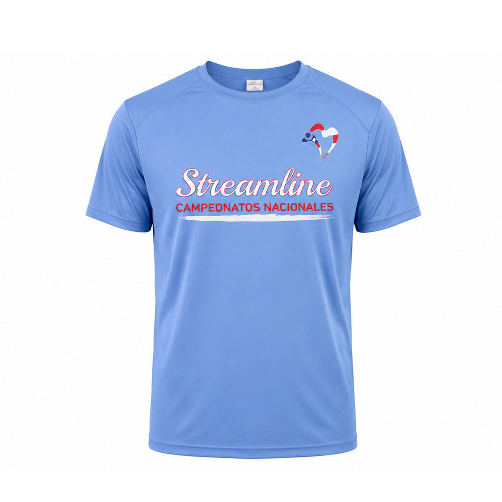 STREAMLINE NATIONAL CHAMPIONSHIPS PERFORMANCE T-SHIRT PUERTO RICO Y EL CARIBE