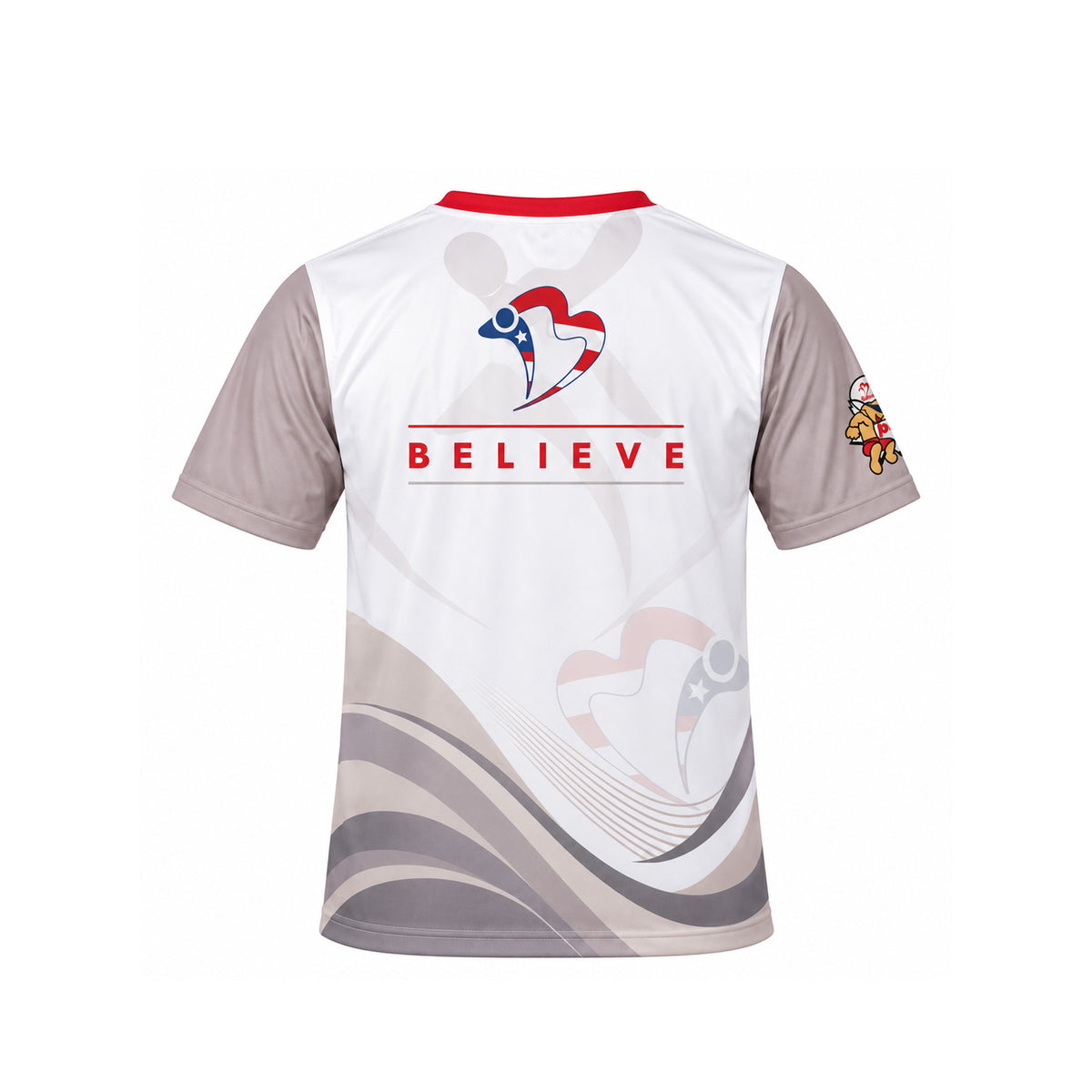 STREAMLINE SWIM ACADEMY - PERFORMANCE T-SHIRT - TEAM PUÑITO  BACK PUERTO RICO Y EL CARIBE