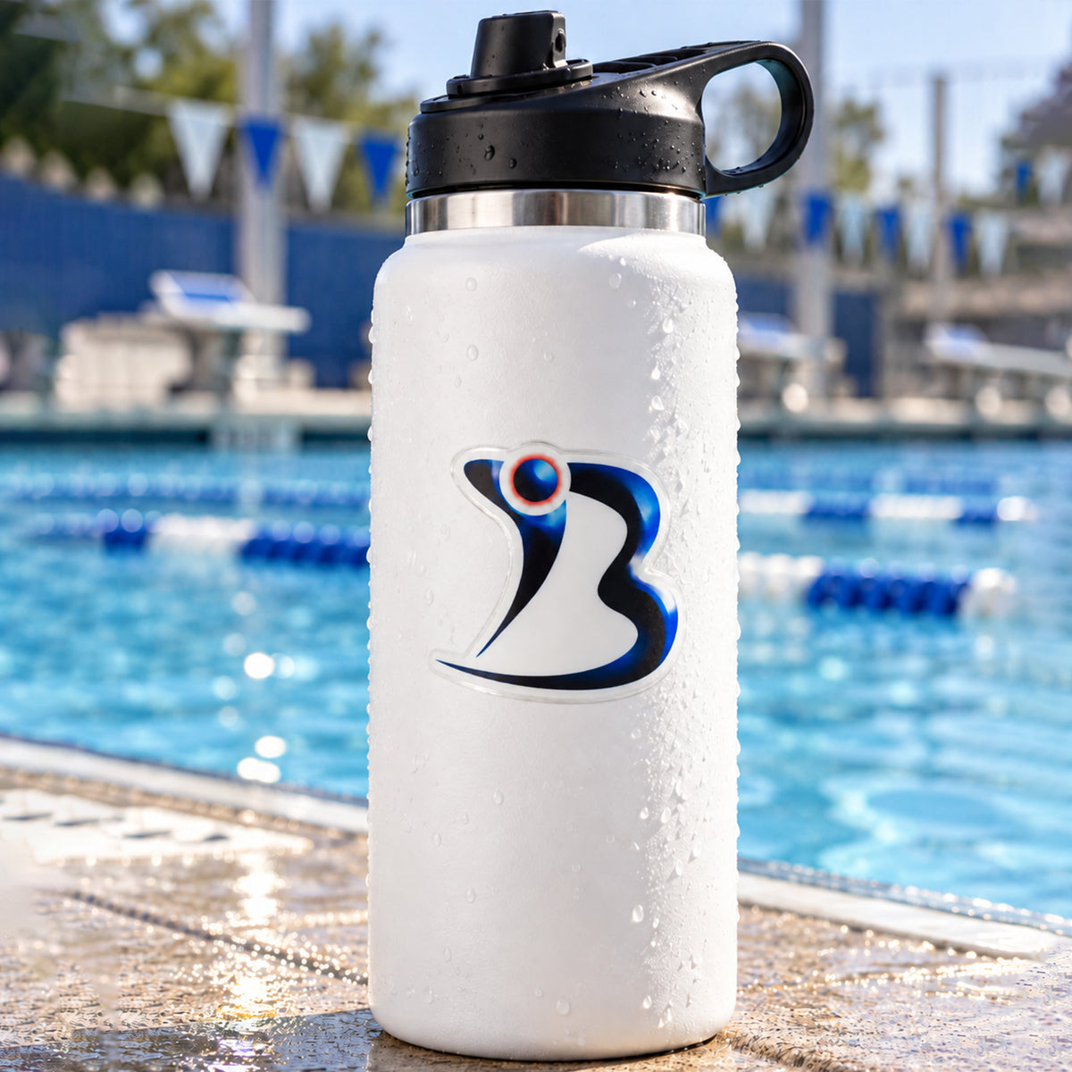 STREAMLINE SWIM ACADEMY BELIEVE LOGO STICKER LIFESTYLE PUERTO RICO Y EL CARIBE