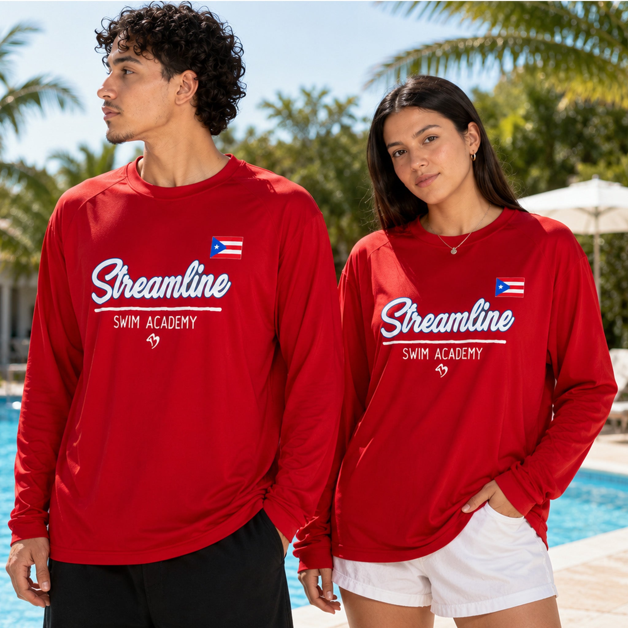 STREAMLINE SWIM ACADEMY PERFORMANCE LONG SLEEVE LIFESTYLE PUERTO RICO Y EL CARIBE