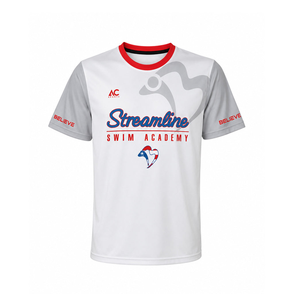 STREAMLINE SWIM ACADEMY PERFORMANCE T-SHIRT PUERTO RICO Y EL CARIBE