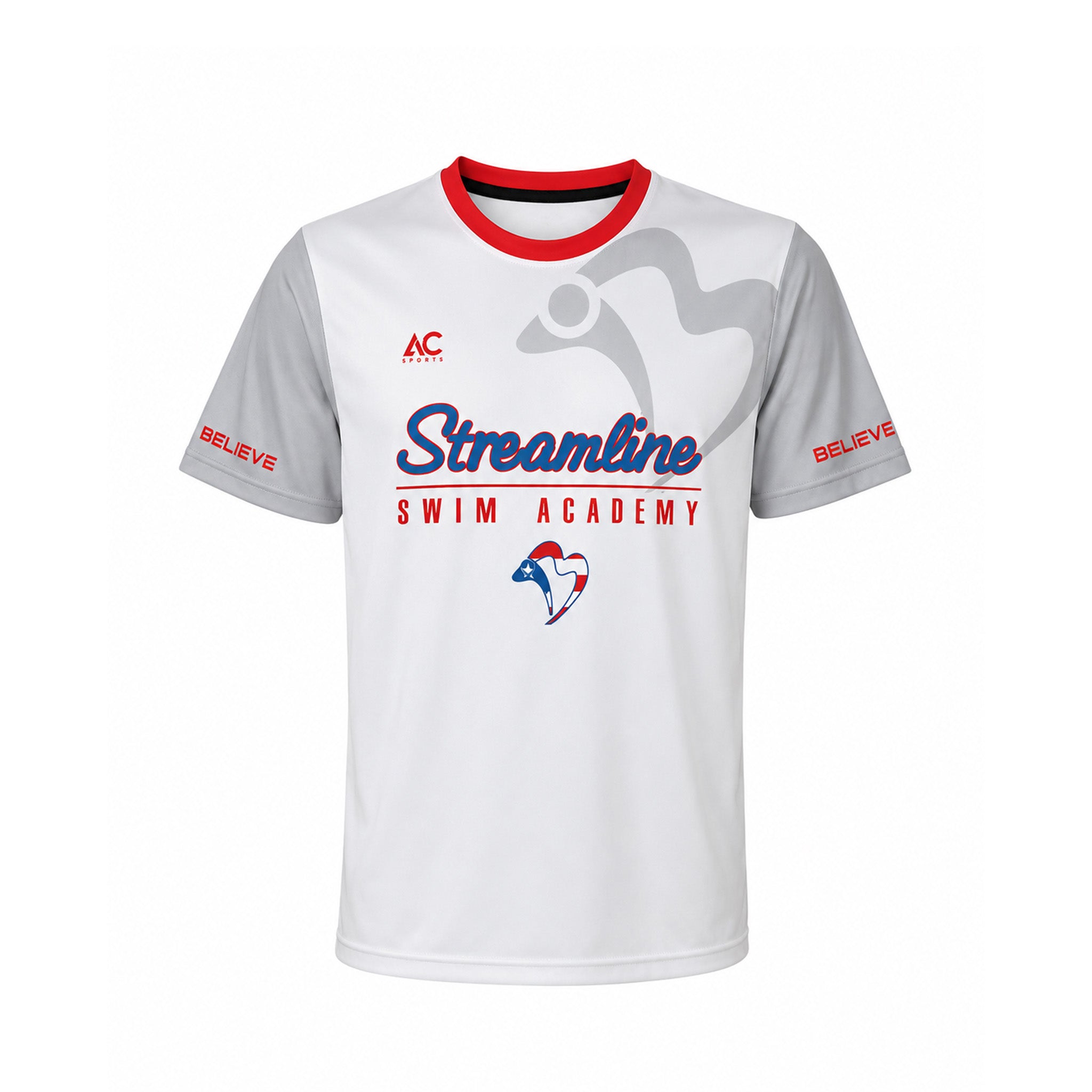 STREAMLINE SWIM ACADEMY PERFORMANCE T-SHIRT PUERTO RICO Y EL CARIBE
