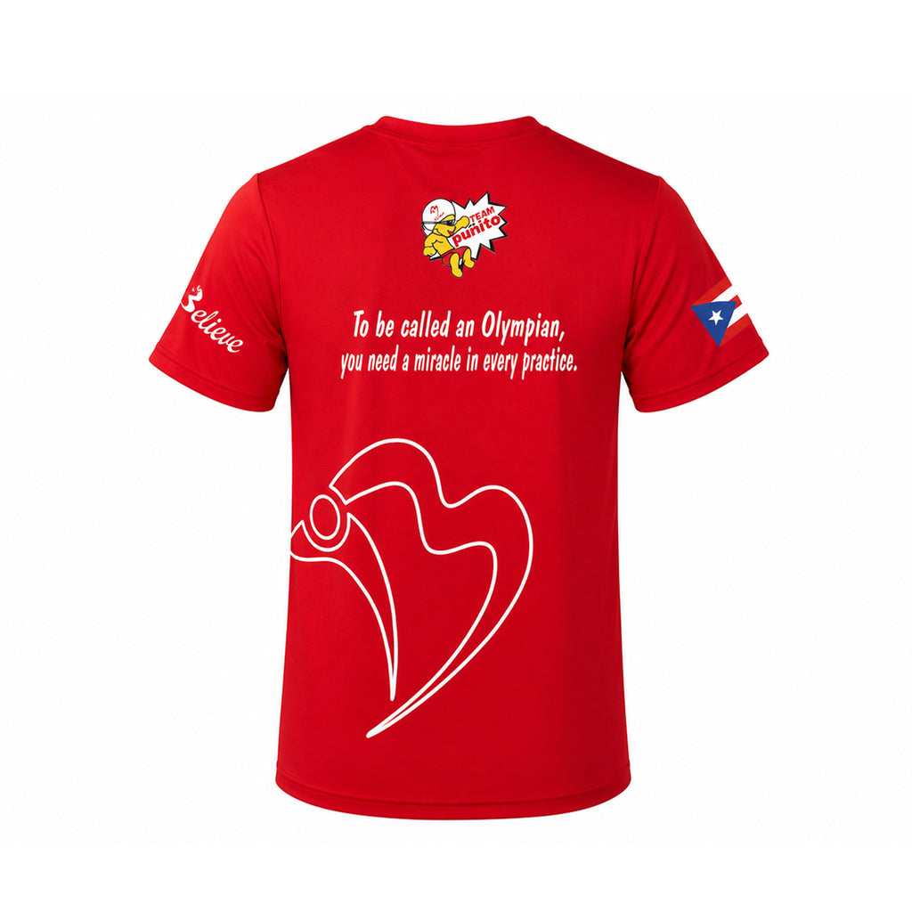 STREAMLINE SWIM ACADEMY PERFORMANCE TSHIRT BACK PUERTO RICO Y EL CARIBE