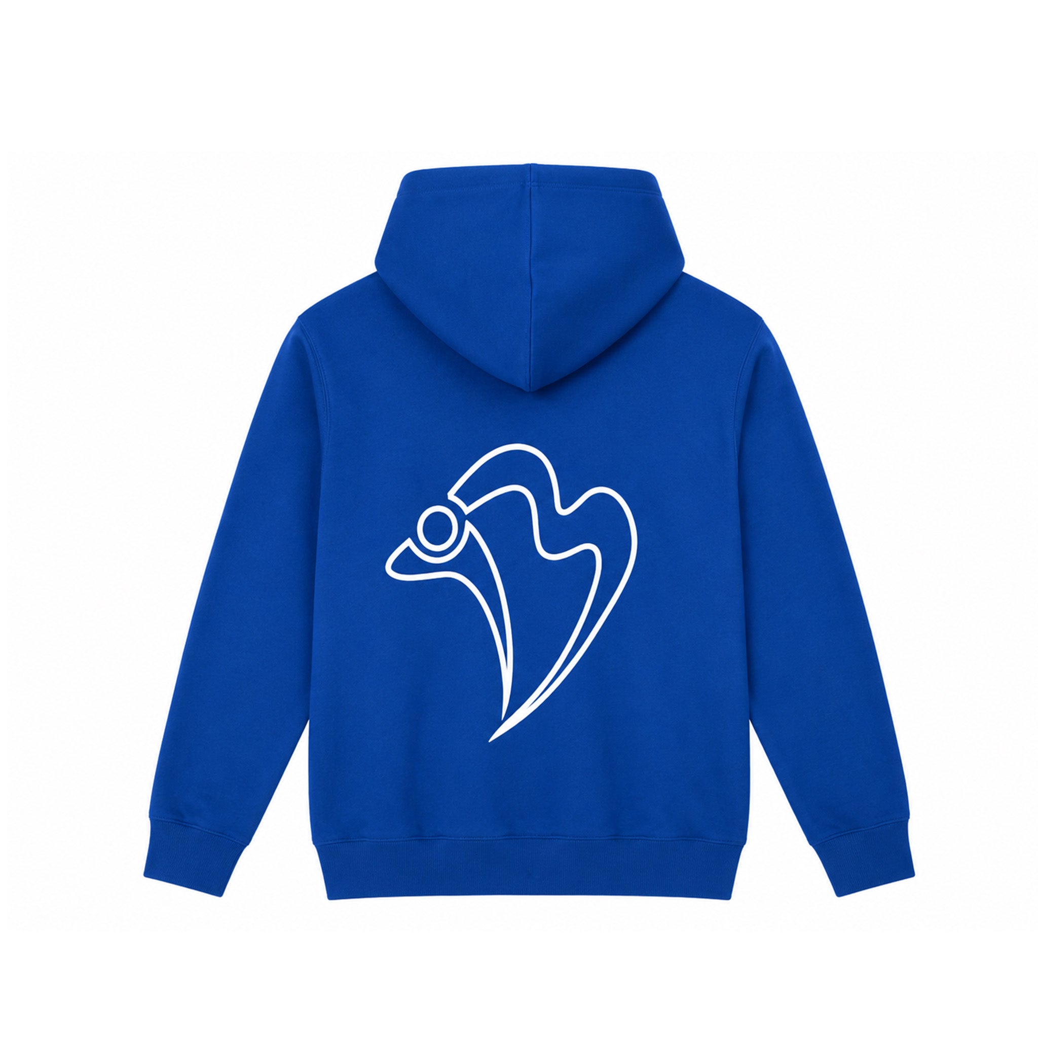 STREAMLINE SWIM ACADEMY PULLOVER HOODIE ROYAL BLUE BACK PUERTO RICO Y EL CARIBE