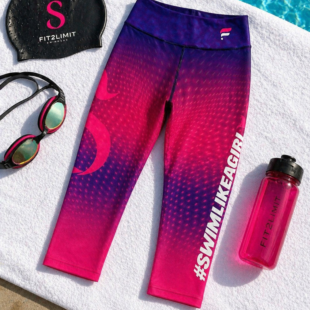 STREAMLINE WOMEN_S LEGGINGS SWIM LIKE A GIRL MODEL ESTADOS UNIDOS PUERTO RICO Y EL CARIBE